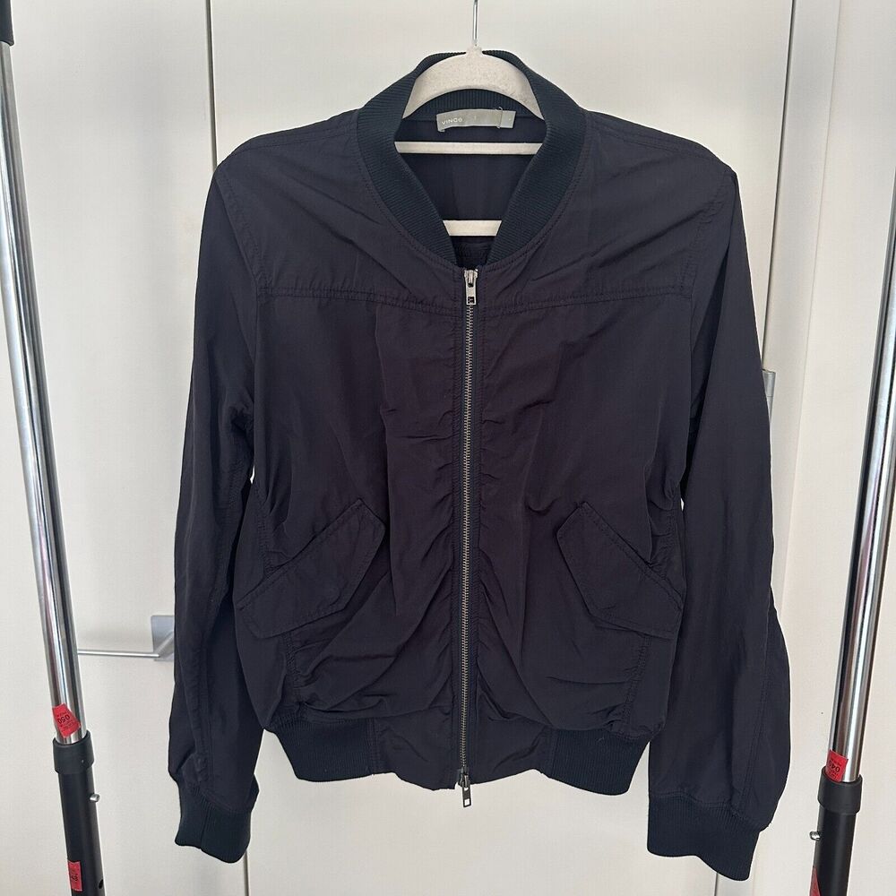 Vince bomber jacket women marine blue Size L